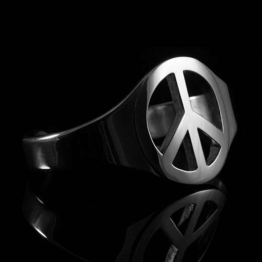 Armband handgefertigt mit Peace Zeichen