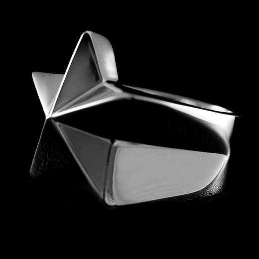 Nautical Star Rockabilly Schmuck Stern Ring aus 935er Silber