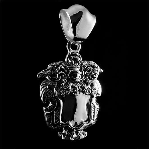 Wappen Schmuck Silber Anhnger handgearbeitet