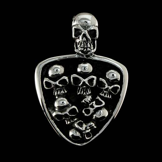 Totenkopf Skull Anhänger aus 925er Silber