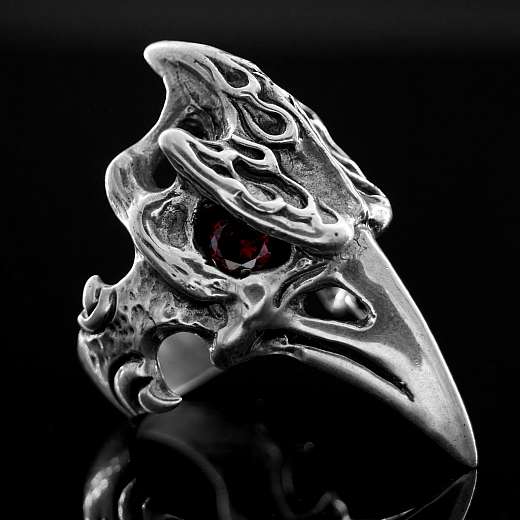 Ring Feuervogel mit roten Augen