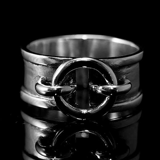 Grtel Ring aus Sterlingsilber