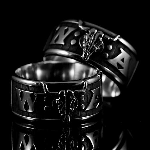 Ringe mit Wacken Logo