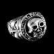Totenkopfschmuck Ring vom Customringz