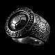 Fuball Ring St. Pauli aus 935er Silber