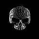 Totenkopf Schmuck Ring aus Ag 925ger Sterlingsilber