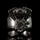 Biker Schmuck Ring mit Motor