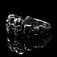 Biker Schmuck Skullringe aus Silber