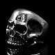 Totenkopf Schmuck Ring ohne Unterkiefer