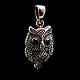 Anhnger Eule aus Silber
