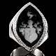 Familienwappen Siegelring mit Lagenstein aus Silber