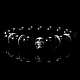 Kugelarmband aus Onyx mit Totenkopf