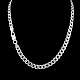 Panzerkette 6 mm senverschlu aus Sterling Silber