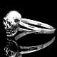 Totenkopfring aus Sterling Silber