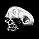 Skull Ring `Rockgitarrist`aus 925er Sterlingsilber