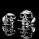 Totenkopfringe Sonderanfertigung 935er Silber