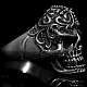 Vampir Totenkopf Biker Ring