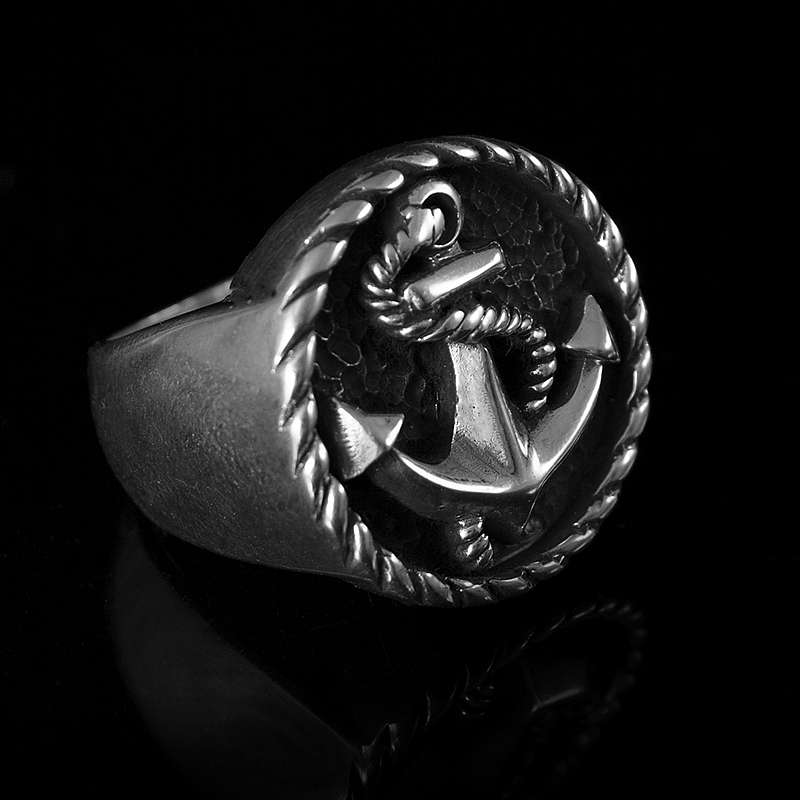 Ankerring (Dockschwalbe small) aus Ag 935er Silber