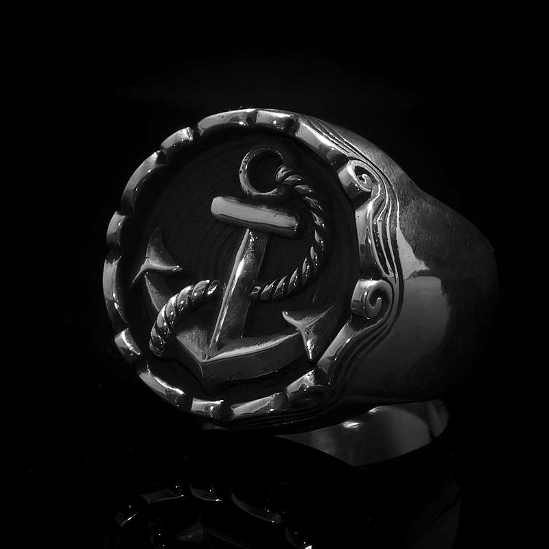 Anker Schmuck Ring aus Silber (Kaventsmann big)