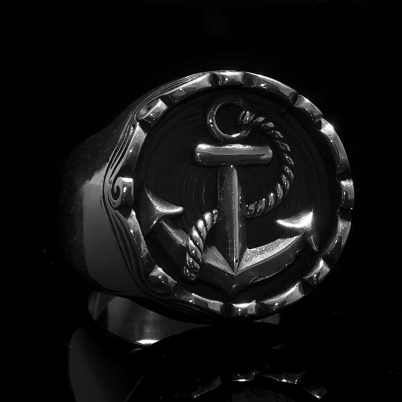 Anker Schmuck Ring aus Silber (Kaventsmann big)