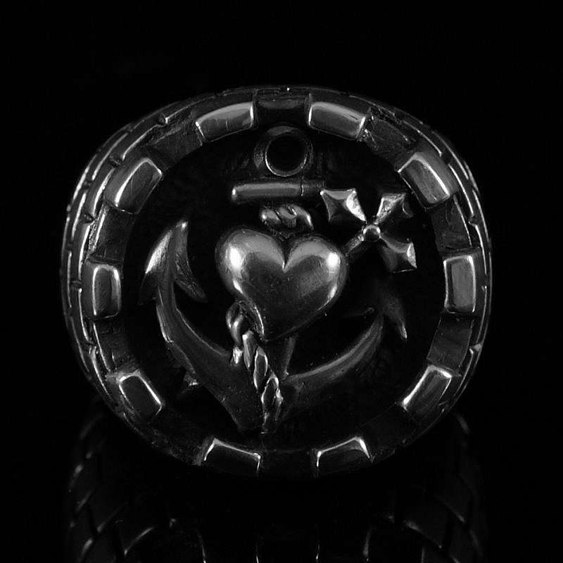 Anker Ring Glaube Liebe Hoffnung Klabautermann gro