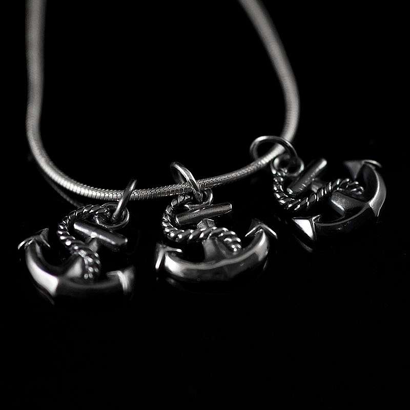 Anhnger Anker aus 935er Silber massiv