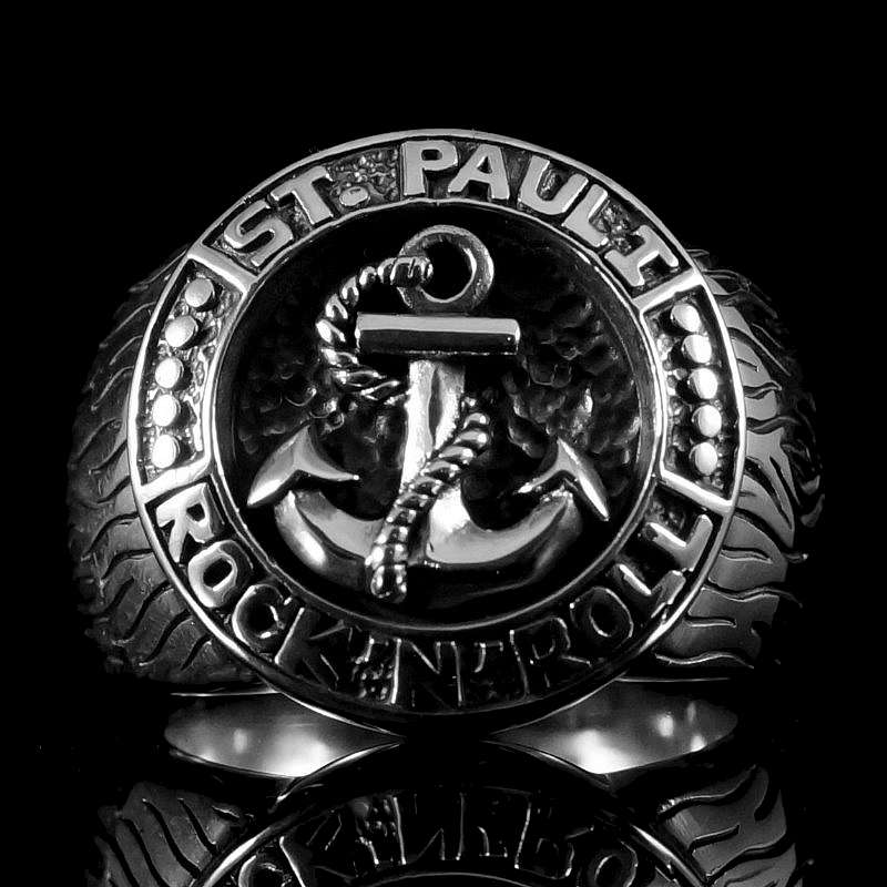 Anker Ring St. Pauli 935er Silber