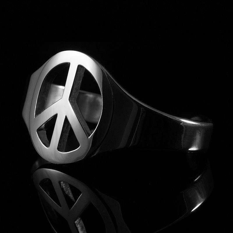 Armband handgefertigt mit Peace Zeichen