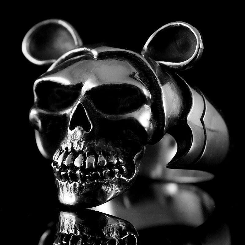 Totenkopf Ring Mickey Mouse