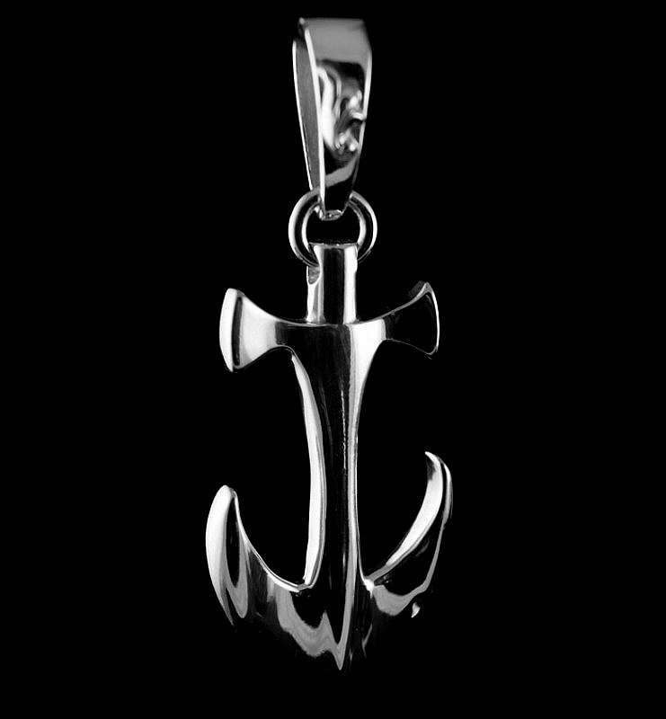 Anker Anhnger, Handarbeit aus Silber