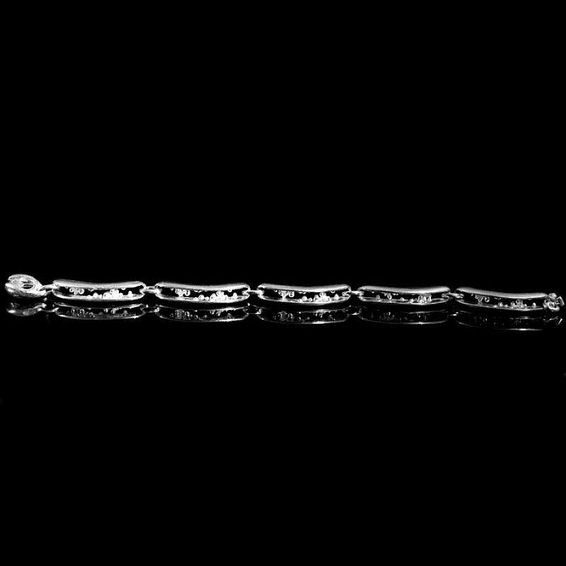 Armband mit Granulat aus Ag 935ger Silber