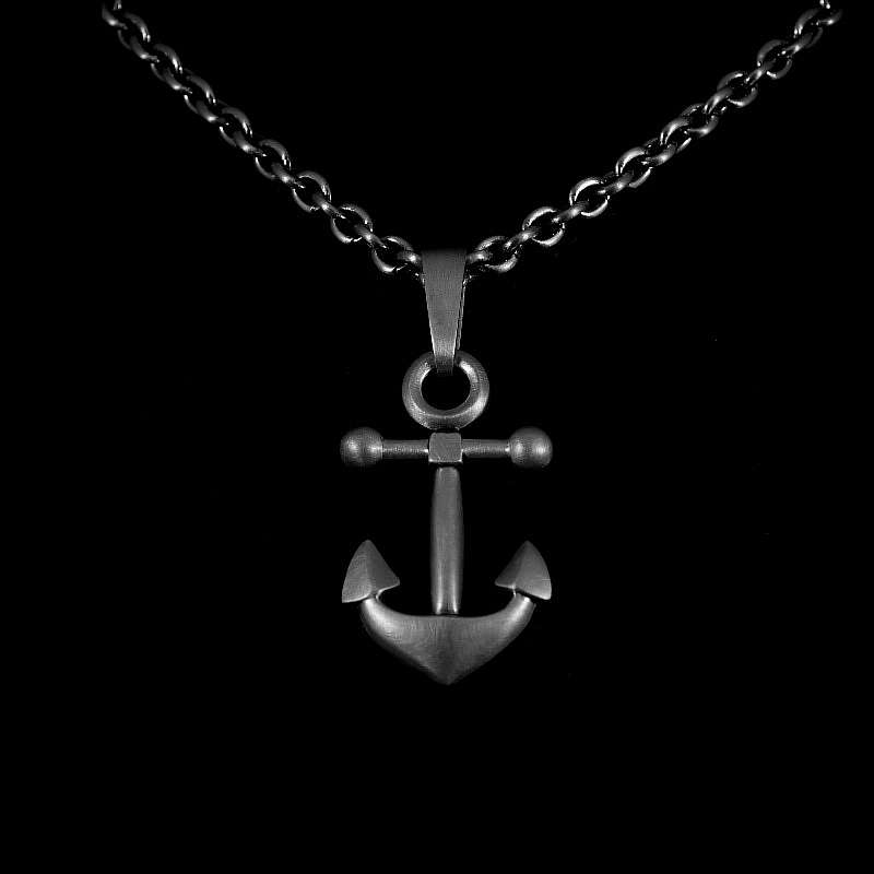 Anker Anhnger mit Gravur