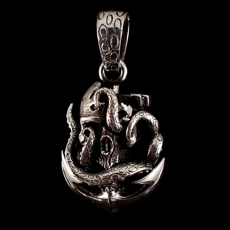 Anhnger Piraten Tentakel Totenkopf