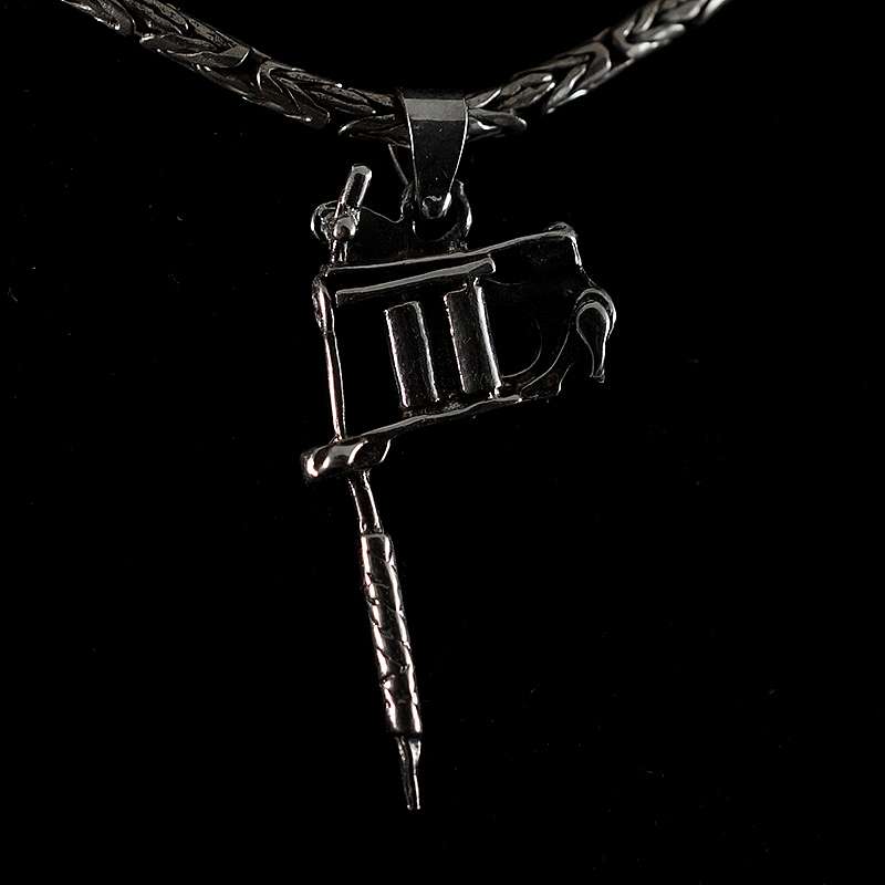 Anhnger Ttowiermaschine aus Sterling Silber