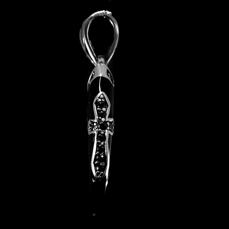 Anhnger Zahn mit Templerkreuz