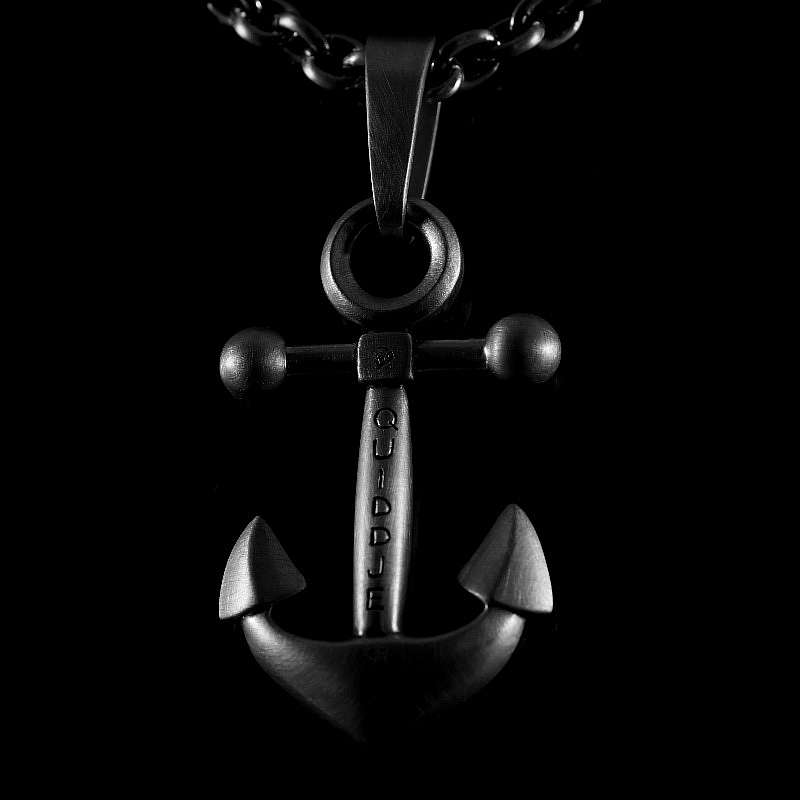 Anker Anhnger mit Gravur