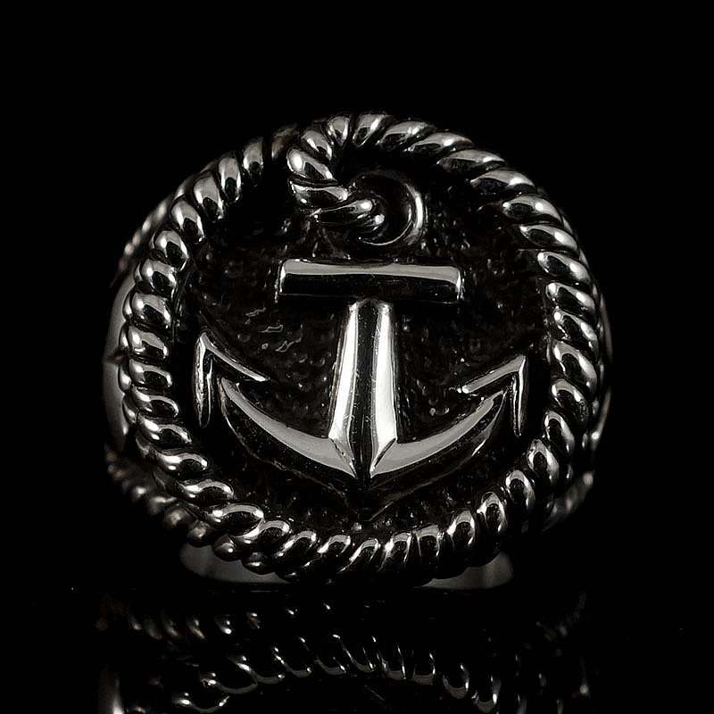 Glaube Liebe Hoffnung Anker Ring Buttje Small