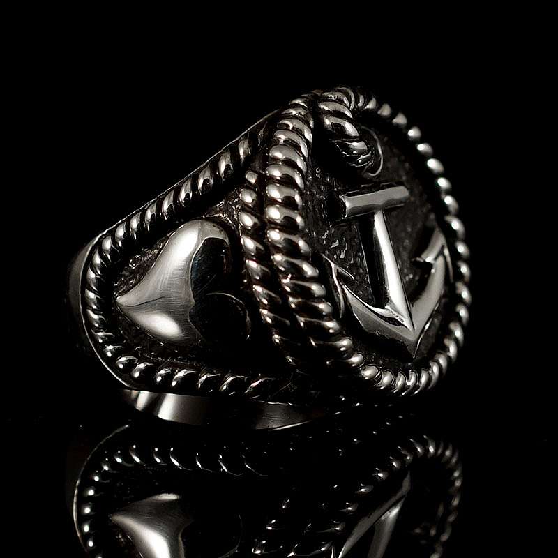 Glaube Liebe Hoffnung Anker Ring Buttje Small