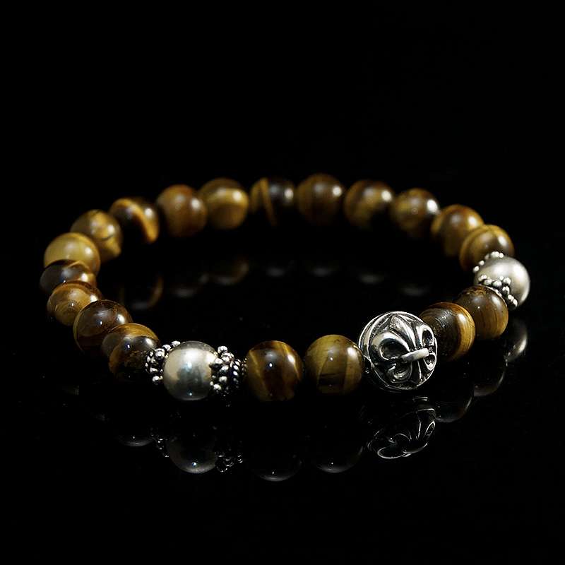 Bikerschmuck Kugelarmband divers Fleur de Lis