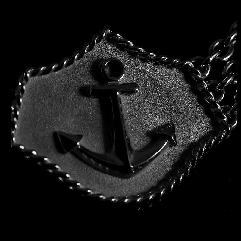 Collier mit Anker aus Silber