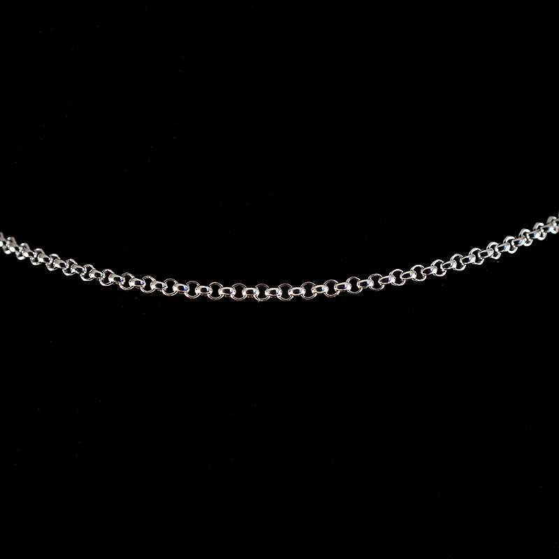 Zierliche Erbsankerkette aus 925er Sterling Silber 4mm