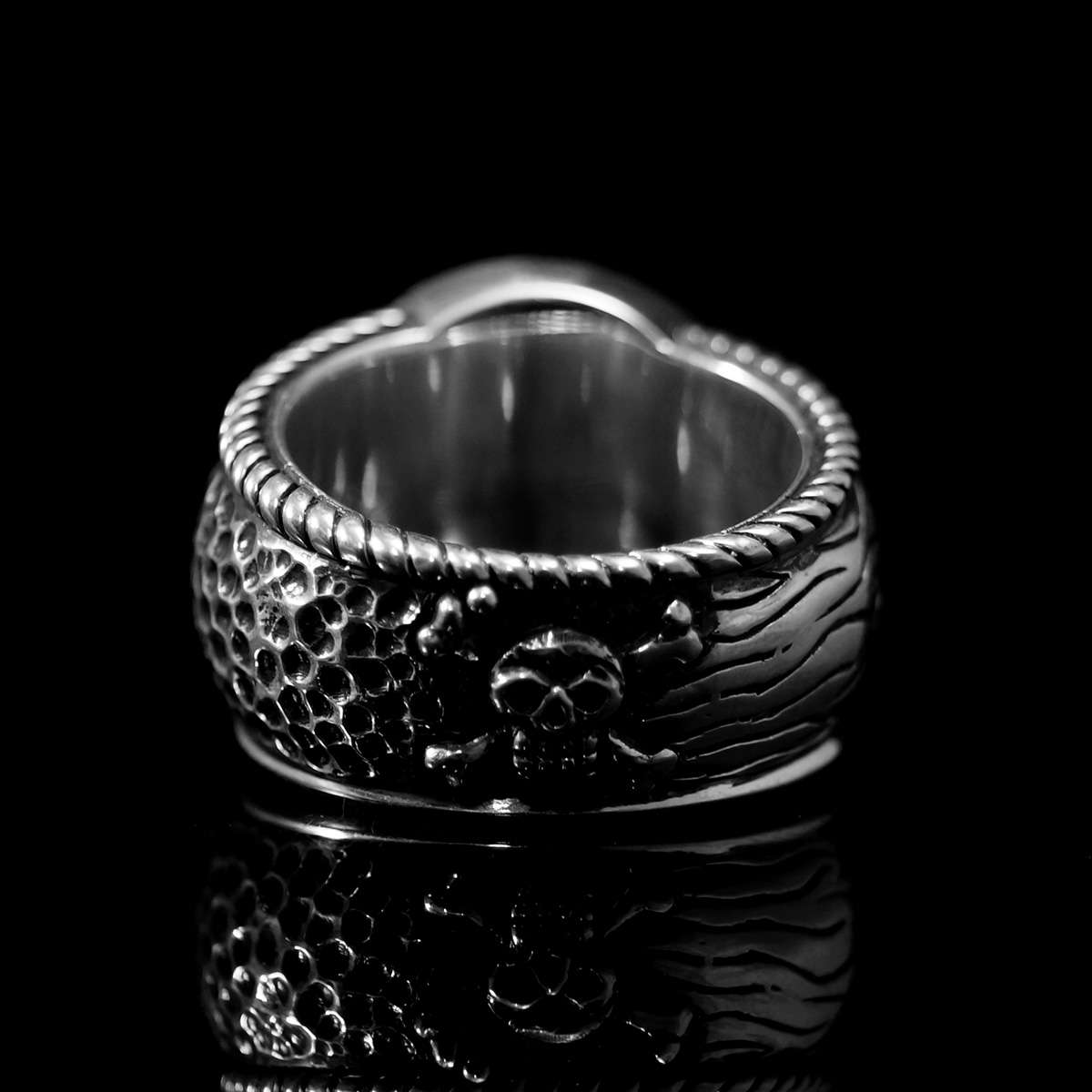 Hochzeitsringe mit Anker aus Silber