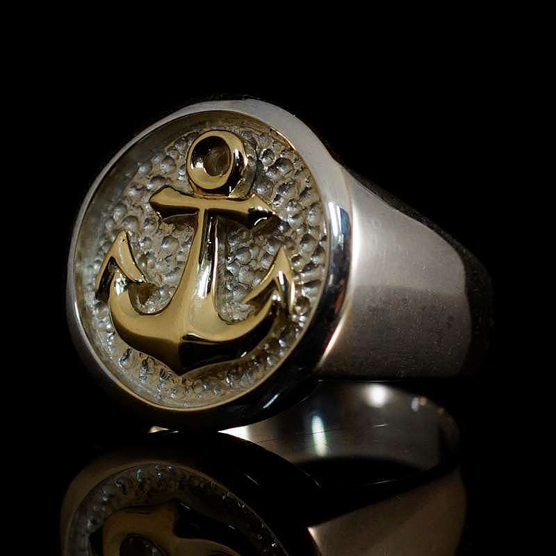 Hochzeitsringe, Trauringe mit Anker