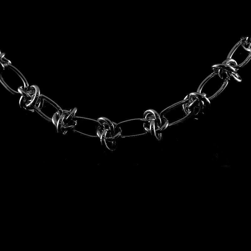 Knotenkette aus Sterling Silber handgearbeitet