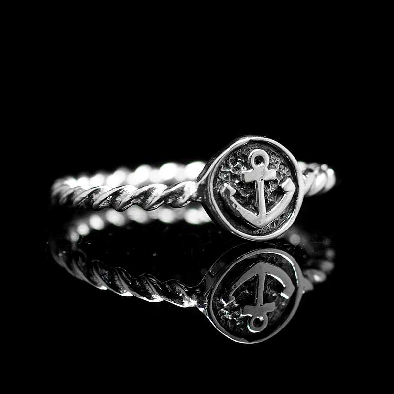 Kleiner Ankerring aus Silber