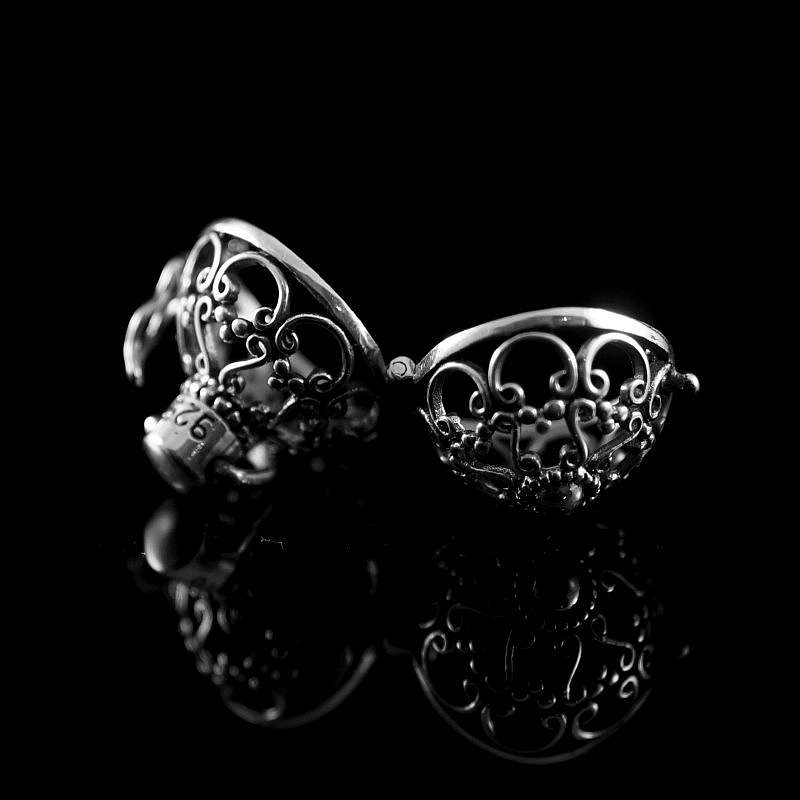 Silberschmuck Anhnger mit farbiger Klangkugel