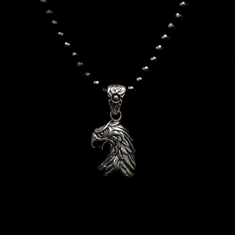 Kugelkette mit Onyx facettiert