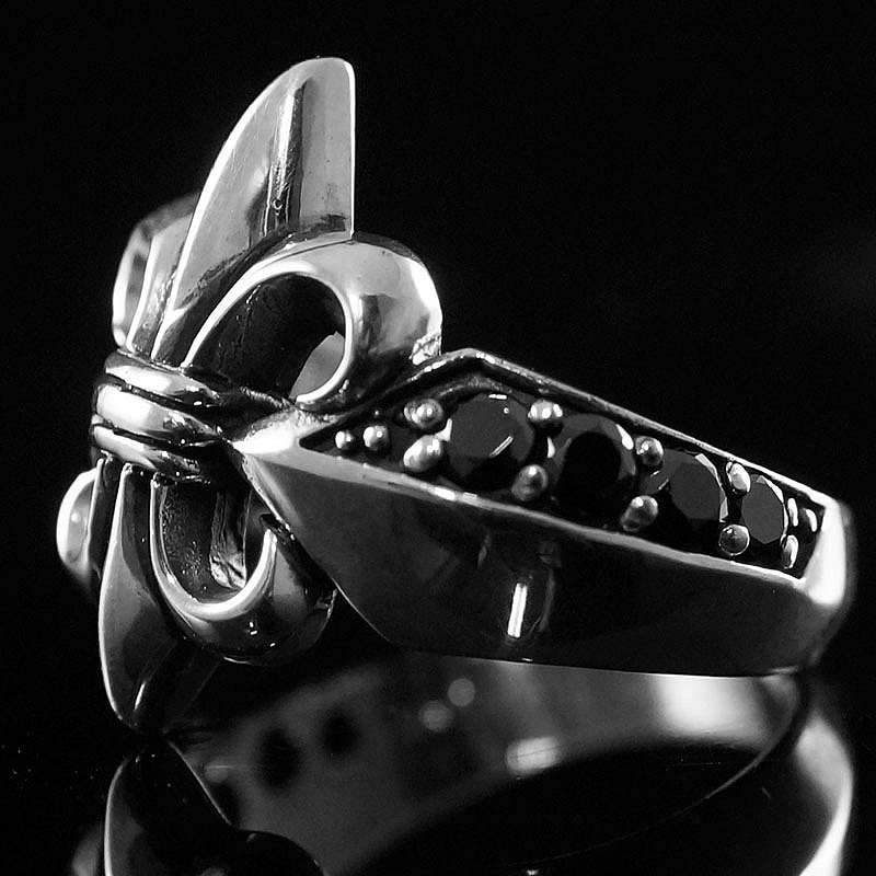 Fleur de Lis Ring Mittelalter Schmuck