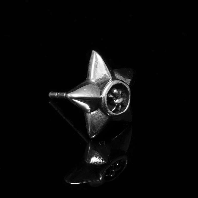 Silberschmuck Stern Ohrstecker