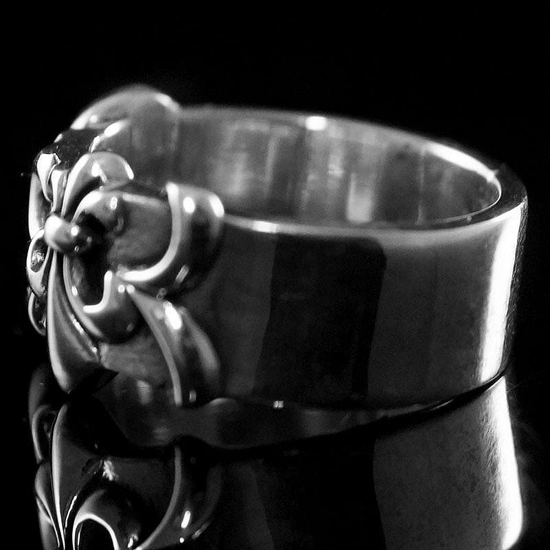 Mittelalterschmuck Ring Fleur de Lis